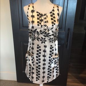 Pink polka dot dress